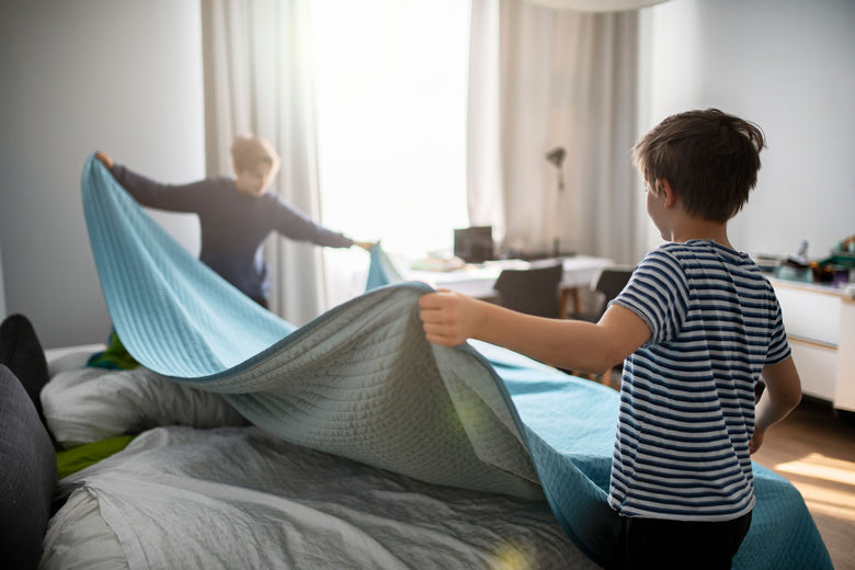 Why I Encourage my Son to Make his Bed