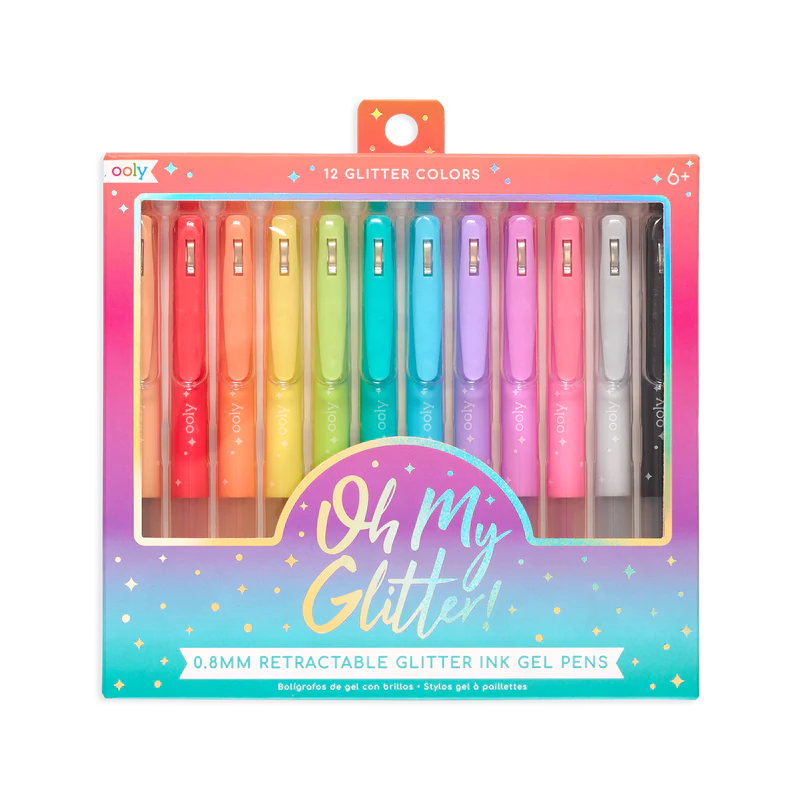 Yummy Yummy Scented Glitter Gel Pens Set of 12