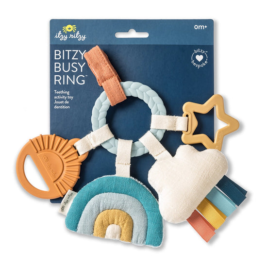 Bitzy Busy Ring Teething Activity Toy