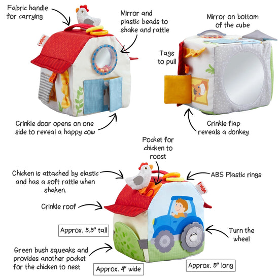 Farmyard Play Cube