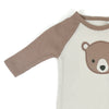 Baby Bear Applique Raglan Romper