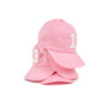 "4" Baseball Hat, Light Pink