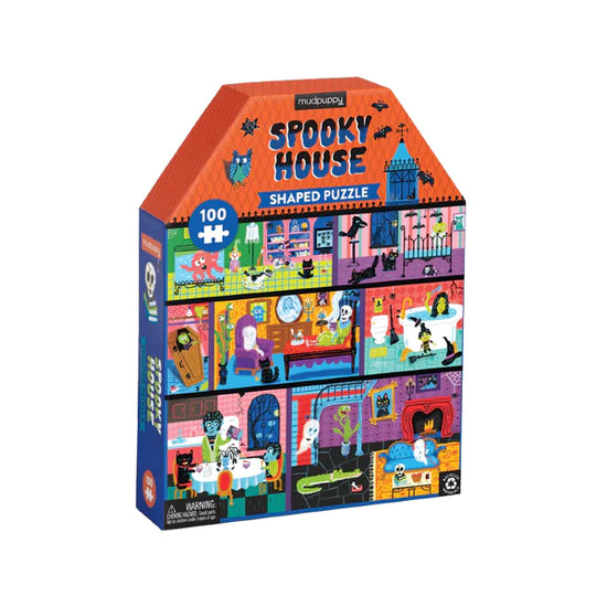 Spooky House 100-Piece Shaped Puzzle