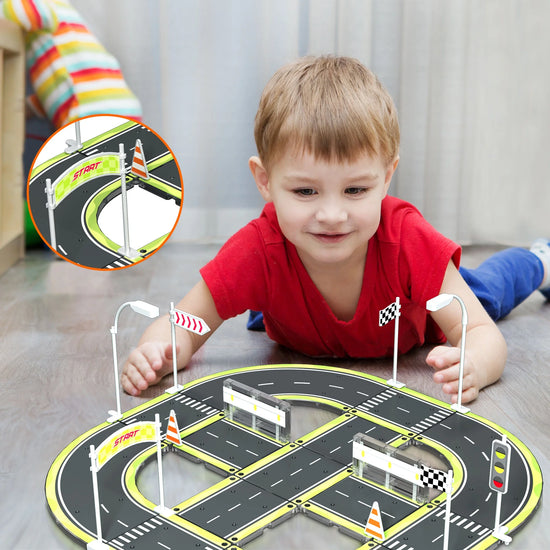 28-Piece Magnetic Race Track