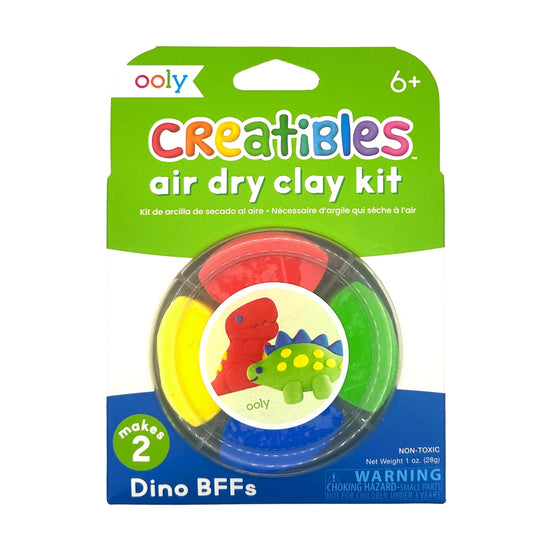 Creatibles Mini Air Dry Clay Kit: Dino BFFs