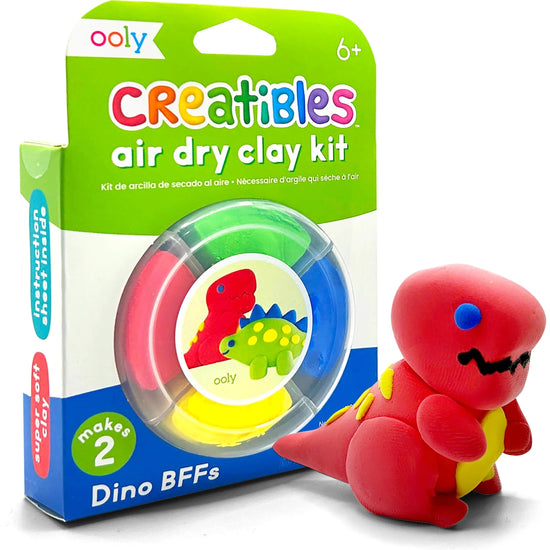 Creatibles Mini Air Dry Clay Kit: Dino BFFs