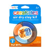 Creatibles Mini Air Dry Clay Kit: Pet BFFs