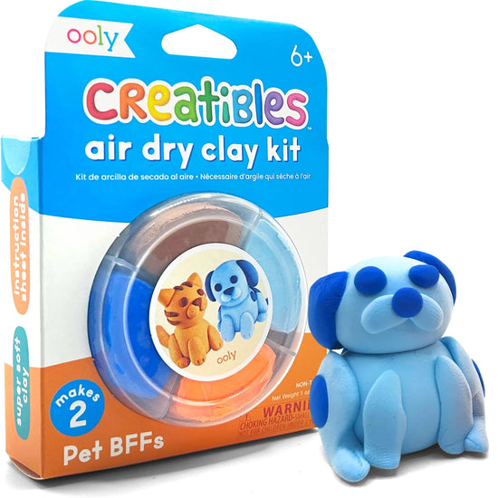 Creatibles Mini Air Dry Clay Kit: Pet BFFs