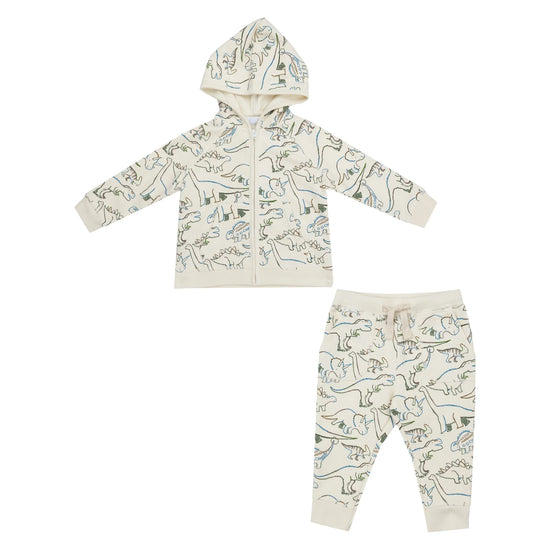 Artsy Dinos Hoodie & Jogger Set