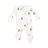 Bear & Bunny Adventures 2-Way Zipper Footie