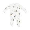 Bear & Bunny Adventures 2-Way Zipper Footie