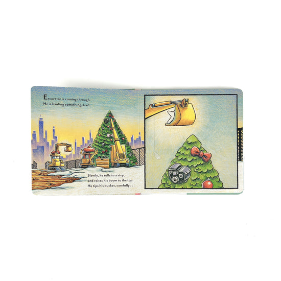 Construction Site: Merry and Bright Lift-the-Flap Book