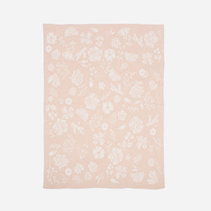 Cotton Floral Blanket