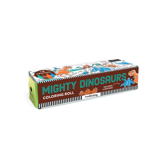 Mighty Dinosaurs Mini Coloring Roll