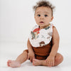 Mushroom Muslin Bib