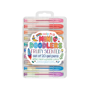 Mini Doodlers Fruity Scented Gel Pens (Set of 20)