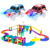 50-Piece Magnetic Tile Racetrack