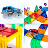 50-Piece Magnetic Tile Racetrack