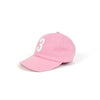 "3" Baseball Hat, Light Pink